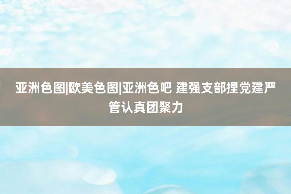亚洲色图|欧美色图|亚洲色吧 建强支部捏党建严管认真团聚力